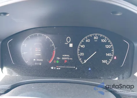 2025 Honda Civic Sport z USA, uszkodzony, nr VIN 2HGFE2F53SH563070